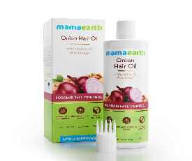 Mamaearth Onion Hair Oil for Hair Regrowth and Hair Fall Control 250ml (599)