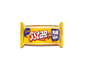 Cadbury 5 Star Chocolate 18gm (Pack Of 40Pcs) (MRP 10)