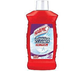 Harpic (Red) Bathroom Cleaner - Lemon - 1Ltr