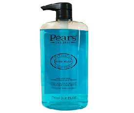 Pears Body Wash With Mint Extract (Blue),750ml
