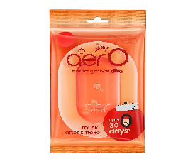 Godrej aer O Hanging (Car) Air Freshner | Long-lasting | Musk After Smoke,7.5gm