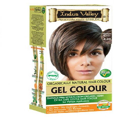 Indus Valley Gel Hair color, 4.00, Medium Brown