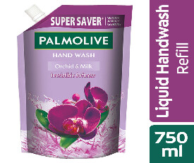 Palmolive Naturals Black Orchid &amp; Milk Liquid Hand Wash, 750ml Refill Pack