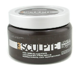 Loreal Professionnel Homme Force 3 Sculpte Sculpting Fibre Paste, 150g(850)