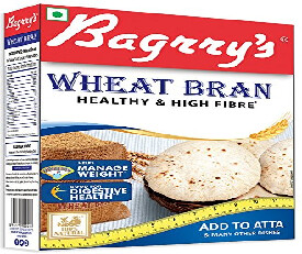 Bagrrys Wheat Bran Healthy &amp; High Fibre Box - 500g (135)