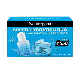 Neutrogena Super Hydration Duo Set (Hydro Boost Gel Cream + Hydro Boost Serum) (2050)