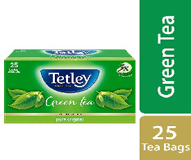 Tetley Pure Original Green Tea, 25 Tea Bags