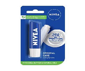 NIVEA Lip Balm, Original Care, 4.8g (165)