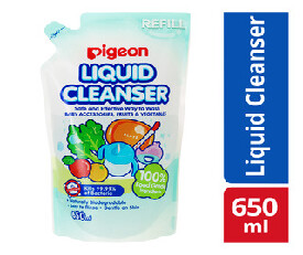 Pigeon Bottle Liquid Cleanser, Refill - 650 ml (699)