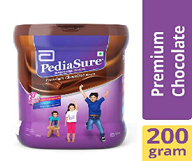PediaSure Health &amp; Nutrition Drink Powder for Kids Growth - 200gm (Chocolate)