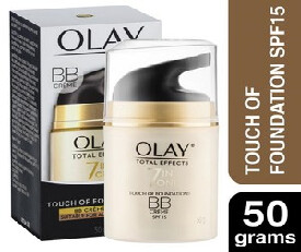 Olay Total Effects 7-in-1 Anti-Ageing BB Cream with Foundation SPF15, 50g(949)