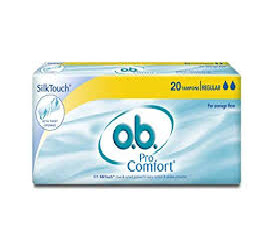 o.b. Pro Comort Regular Tampons Average Flow (20 pieces)