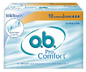 o.b. Pro Comort Super Tampons Heavy Flow (10 pieces)