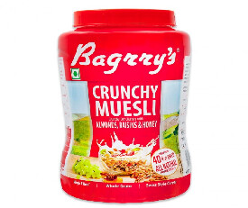 Bagrrys Crunchy Muesli with almond raisins - 1kg (586)