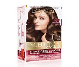 Loreal Paris Excellence Creme Hair Color, 4.25 Aishwaryas Brown (769)