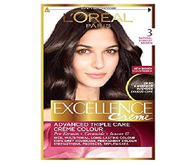 Loreal Paris Excellence Creme Hair Color, 3 Dark Brown (769)