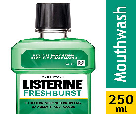 Listerine Fresh Burst (Green) Mouthwash - 250ml
