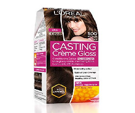 Loreal Paris Casting Creme Gloss, Medium Brown 500 (699)