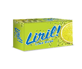 Liril Lime Soap Bar ,125 Gm (Pack Of 4 Pcs) 