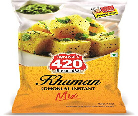 Agarwal 420 Khaman Dhokla Instant Mix - 500gm