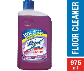 Lizol Disinfectant Floor Cleaner Lavender 975ml
