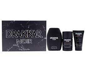 PARFUMS GUY LAROCHE Drakkar Noir Giftset EDTSpray 100ml+Deo Stick 75g +Shower Gel50ml