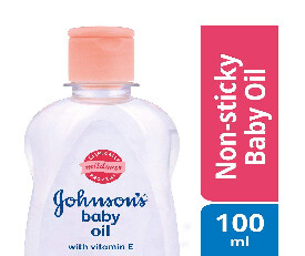 Johnsons Baby Oil with Vitamin E (100ml)