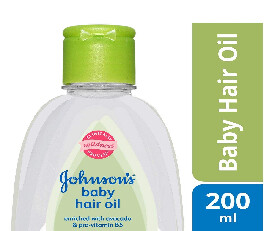 Johnsons Baby Hair Oil - 200ml (285) Johnsons Baby Hair Oil - 200ml (285)