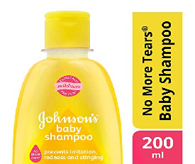 Johnsons Baby No More Tears Baby Shampoo 200ml (213)