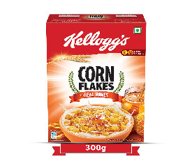 Kelloggs Corn Flakes with Real Honey, 300g (177)