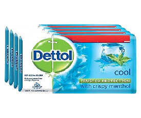 Dettol Cool Soap - 150 g (Pack of 4)