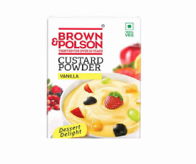 Brown &amp; Polson Veg vanila Custard Powder, 100g