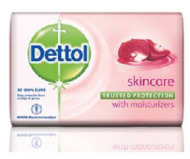Dettol Skincare Soap - 125 g (Pack of 4) (232)