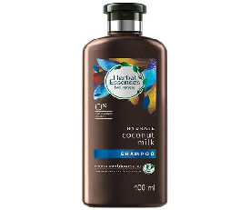 Herbal Essence Bio Renew Hydrate Shampoo - Coconut Milk, 0% Colourants &amp;Gluten, 400ml