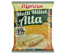 Manna Multi Grain Diabetic Atta - 1kg