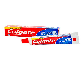Colgate Toothpaste Strong Teeth Dental Cream - 38 g (Anti-cavity)