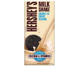 Hersheys Milk Shake Cookies &amp; Cream Flavour 180ml