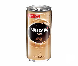 Nescafe Coffee Latte Flavour Cold Coffee Can 240 ml 