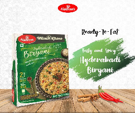 Haldirams Hyderabadi Biryani, 200gm (Ready To Eat)