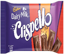Cadbury Dairy Milk Chocolate Crispello 13gm (MRP10)