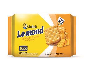 Julies Lemond Puff Sandwich Cheddar Cheese Cream 180gm