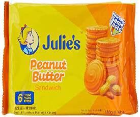 Julies Peanut Butter Sandwich Biscuit - 180gm