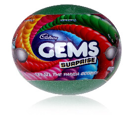 Cadbury Gems Surprise Ball with a Surprise Toy - India 15.8gm