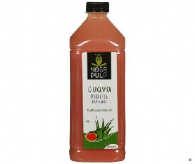 Yoga Pulp Guava Aloevera Pulp &amp; Juice 1L