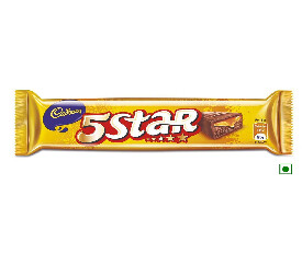 Cadbury 5 Star Chocolate 18gm (MRP 10)
