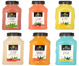 Yoga Pulp Fruit Juice Flavour Combo- 200ml (Pack Of 8 Pcs)