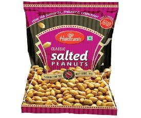 Haldiram Salted Peanut 18gm (Pack Of 12 Pcs)