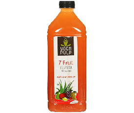 Yoga Pulp 7 Fruit Aloevera Pulp &amp; Juice 1 L