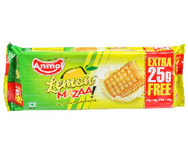 Anmol Lemon Mazaa Sandwich Biscuits 30gm (Pack Of 12 Pcs)