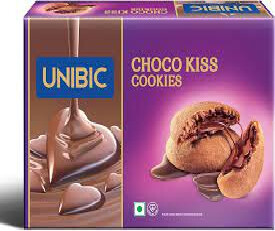 UNIBIC Choco Kiss - Centre Filled Cookies, 250 g